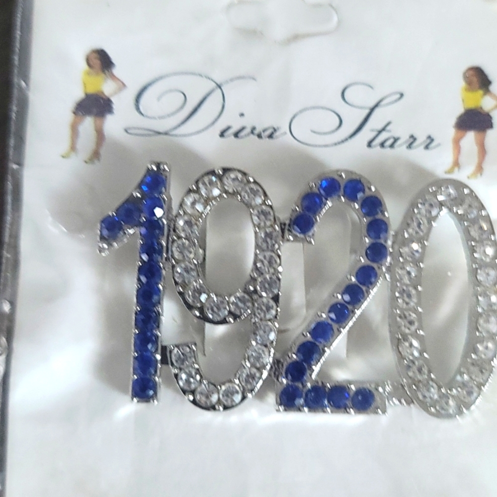 Zeta 1920's pin